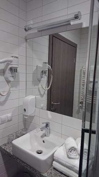 Отель Algiro Hotel Каунас Одноместный номер с собственной ванной комнатой-14